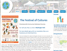 Tablet Screenshot of festivalofcultures.org